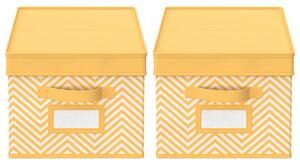 LIVARNO LIVING® Úložný box / Organizér do zásuvky (úložný box, 2 kusy - cikcak) (100343526005)