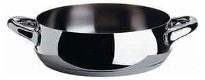 Alessi designové nízké hrnce Mami Polished (objem 280 cl)