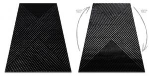 Koberec EMERALD výhradní A0084 glamour, stylový, řádky, geometrický č velikost 80x150 cm | krásné koberce cz