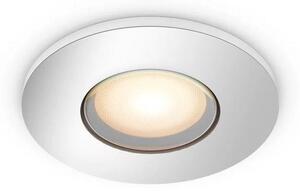 PH 8720169317956 Hue WA Adore koupelnové zápustné svítidlo 1x GU10 LED 4,2W 400lm 2200-6500K 9cm kulaté IP44, chrom - PHILIPS