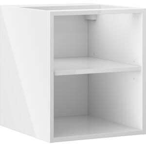 Mexen Box-A, otevřená skříňka s policí 40 cm, lesklá bílá, 91AX2-0400-470-0-00