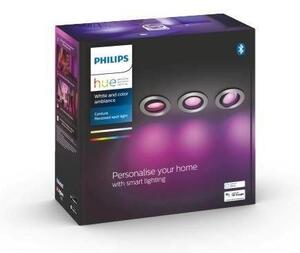 PH 8720169318854 Hue WACA Centura podhledové LED svítidlo 3x GU10 5,7W 350lm 2000-6500K RGB kulaté IP20 hliník - PHILIPS
