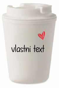 Vlastní text na termohrnek