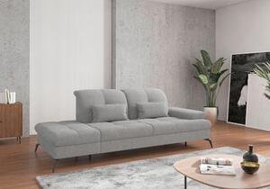 LENOŠKA, textil, světle šedá Sit & More - Online Only sedačky, Online Only