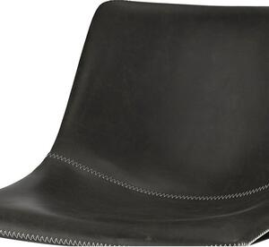 Barová židle Guaro šedá, černá