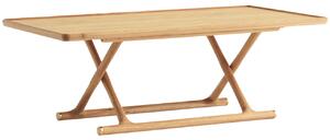 Audo CPH Přírodní dubový konferenční stolek AUDO JÄGER 130 x 65 cm