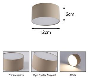Brilagi - LED Koupelnové stropní svítidlo FORIS LED/14W/230V pr. 12 cm béž IP44