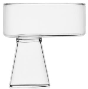 Ichendorf Milano designové sklenice na bílé víno Travasi Clear Rectangle Glass