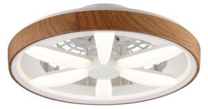Brilliant - LED RGBW Stmívatelný stropní ventilátor GAIANO LED/24W/230V + DO