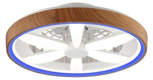 Brilliant - LED RGBW Stmívatelný stropní ventilátor GAIANO LED/24W/230V + DO