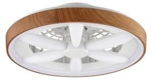 Brilliant - LED RGBW Stmívatelný stropní ventilátor GAIANO LED/24W/230V + DO