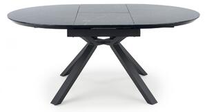 HALMAR Jídelní rozkládací stůl Vertigo 130/180 cm černý