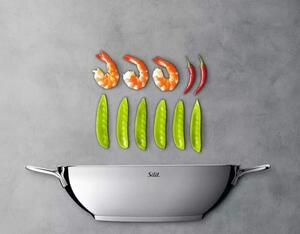 Nerez WOK 32cm indukce SILIT by WMF (lesk nerez)