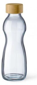 SIMAX PURE SKLENĚNÁ LÁHEV 500ML BAMBUSOVÉ VÍKO