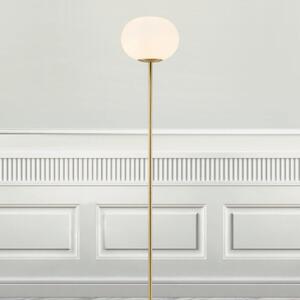 Nordlux Opálově bílá skleněná stojací lampa Alton 150 cm