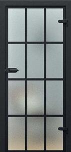 Interiérové dveře PORTA GLASS s mřížkou - matné