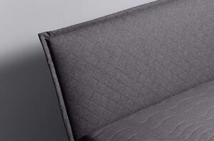 Čalouněná postel Ariana 180x200, šedá, včetně matrace