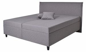 Čalouněná postel Ariana 180x200, šedá, včetně matrace