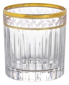 BOHEMIA PRESTIGE DORATO SKLENICE NA WHISKY 360ML SADA 6 KS BS