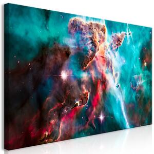 Obraz XXL Galaktická cesta - fotografie barevných útvarů vesmíru