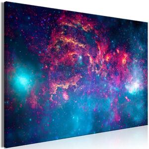 Obraz XXL Vesmírná souhvězdí - mléčná dráha při pohledu dalekohledem