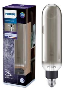 LED Stmívatelná žárovka SMOKY VINTAGE Philips T65 E27/6,5W/230V 4000K