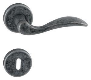 Dveřní kování MP Lea R 1948 (OGA) - BB klika-klika otvor pro obyčejný klíč/OGA (antik šedá)
