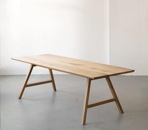 Stará Krása – Ruční výroba Moderní dubové stoly 76 x 200 x 100 cm