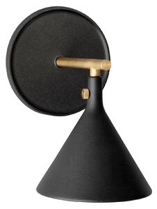 Nástěnná Svítidla Audo Copenhagen, Cast Sconce, stmívatelné, Černá, Koupelna, Hliník