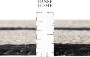 Koberec Hanse Home LINA přírodní / sloní kost / černý kruh