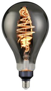 Nordlux Kouřově šedá dekorativní stmívatelná LED žárovka E27 8,5W
