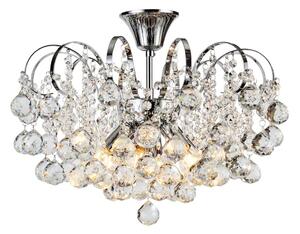 Brilagi - Přisazený lustr CRYSTAL 6xE14/60W/230V lesklý chrom