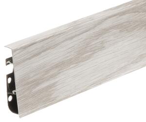 Cezar Podlahová lišta soklová PVC - HI-LINE PRESTIGE 142 Baltimore Ash (2,5m)