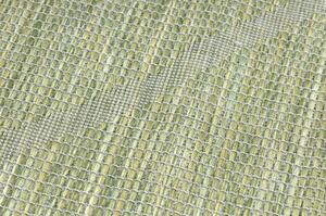 Koberec SISAL PATIO 3075 diamanty ploché tkaní zelená / béžový velikost 155x220 cm | krásné koberce cz