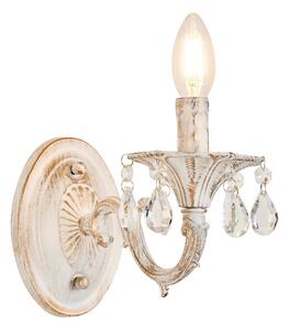 Brilagi - Nástěnná lampa CLASSIC 1xE14/60W/230V krémová/patina