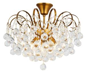 Brilagi - Přisazený lustr CRYSTAL 6xE14/60W/230V bronzová