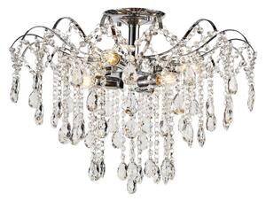 Brilagi - Přisazený lustr CRYSTAL 6xE14/60W/230V lesklý chrom