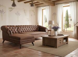 Rohová sedací souprava Chesterfield Bristol