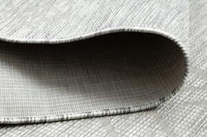 Koberec SISAL PATIO 3077 diamanty ploché tkaní šedá / béžový velikost 194x290 cm | krásné koberce cz