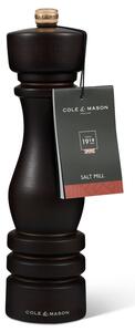Cole&Mason Mlýnek na sůl London Chocolate Wood Precision+ 22 cm