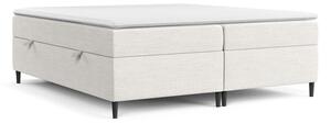 Krémová boxspring postel s úložným prostorem 160x200 cm Araya – Maison de Rêve