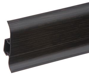 Podlahová lišta soklová PVC - Cezar Premium 200 Wenge Tmavý matný (2,2m)