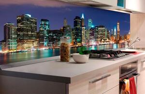 Samolepící tapety za kuchyňskou linku, rozměr 180 cm x 60 cm, Manhattan, DIMEX KI-180-011