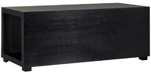 Černý dubový konferenční stolek Richmond Oakura 104 x 45 cm