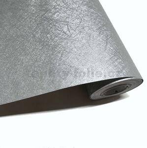 Samolepící tapety 45 cm x 10 m IMPOL TRADE 9912-4 stříbrné strukturované vlákna samolepící tapety
