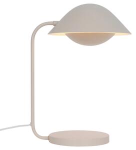 OnaDnes -20% Nordlux Béžová kovová stolní lampa Freya