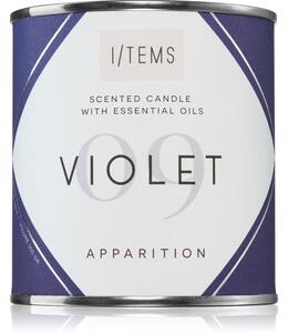 I/TEMS Essential 09 / Violet vonná svíčka 200 g