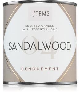 I/TEMS Essential 04 / Sandalwood vonná svíčka 200 g