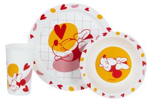Dětský snídaňový set, 3dílný (Minni Mouse) (100373950002)