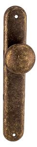 Dveřní koule MP Elegant na štítku (OBA) - KO koule/OBA (antik bronz)